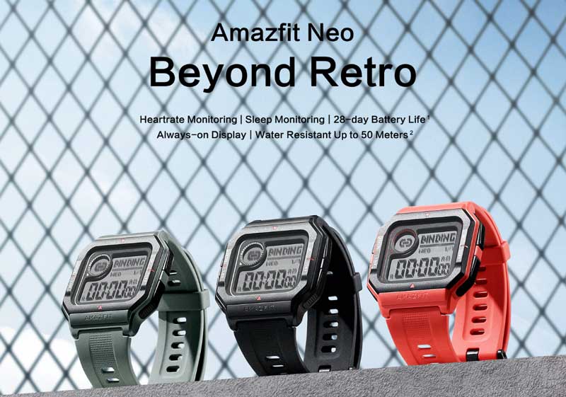 ساعة ذكية Amazfit Neo