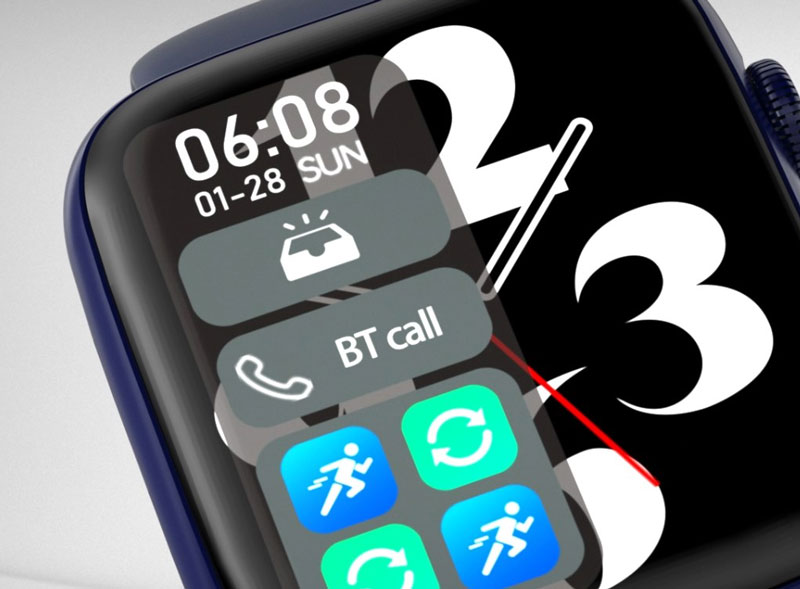 DT100-Smartwatch- القوائم