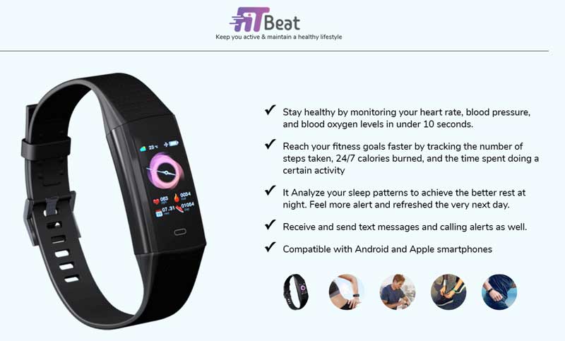 Fitbeat Smartwatch - مراجعة ميزات هذا الجهاز القابل للارتداء لنمط الحياة النشط