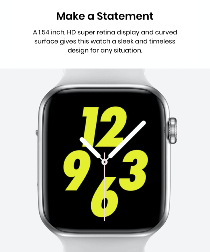 ModernMerch Smartwatch - نسخة مطورة 2020 - نسخة من Watch 5؟