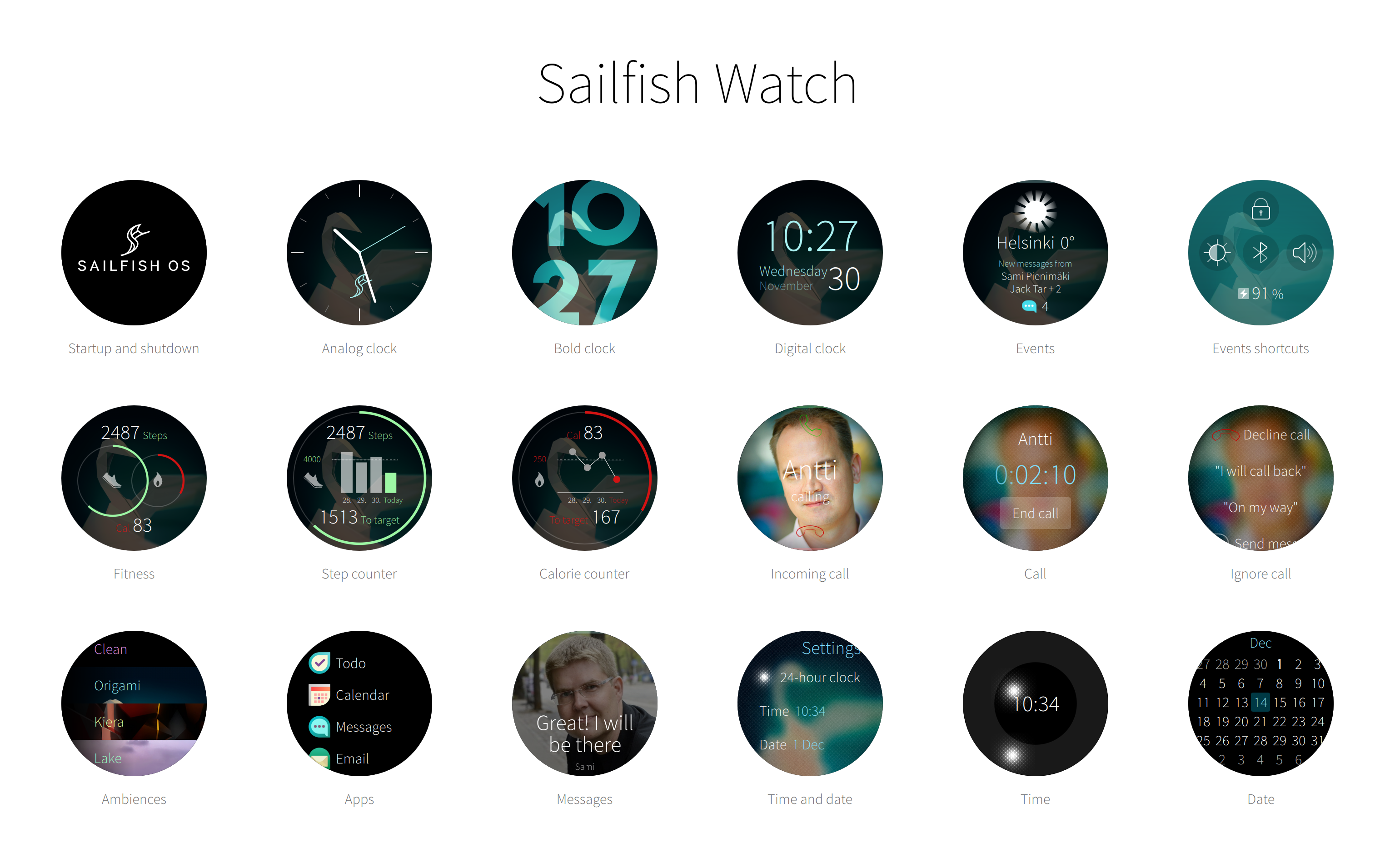 تم نقل نظام تشغيل Sailfish Watch إلى ساعة ذكية تعمل بنظام Android