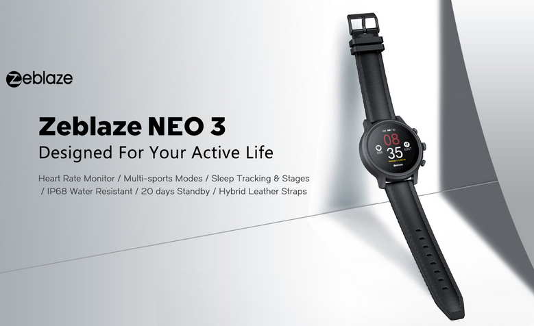 ساعة ذكية Zeblaze Neo 3