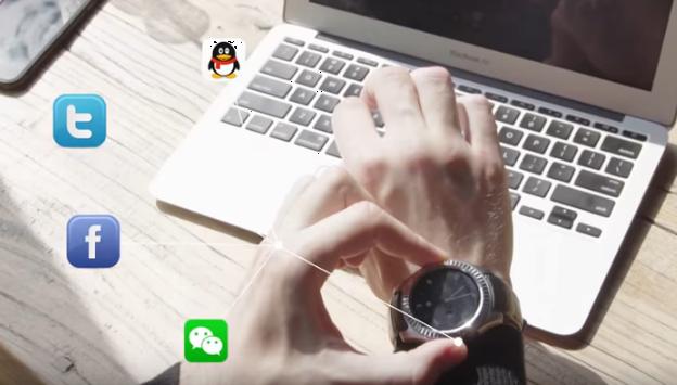 No.1 D7 Android Smartwatch - بطارية أكبر وسعر مناسب