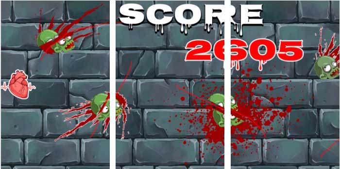 التطبيق Zombie Ninja