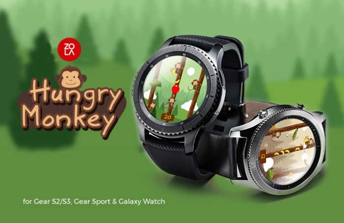 تطبيق Hungry Monkey لـ Samsung Galaxy Watch Active