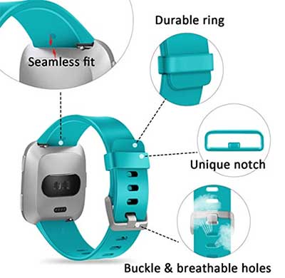 أفضل حزام ساعة ذكية Fitbit Versa Lite
