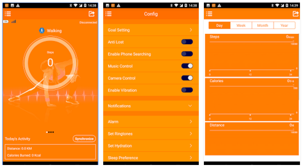 تطبيق mgcool-band-2-smartband