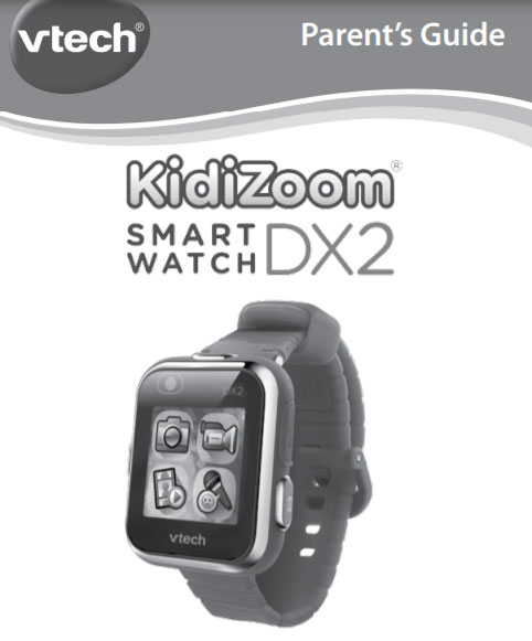 دليل مستخدم VTech KidiZoom DX2 Smartwatch
