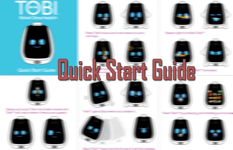 دليل مستخدم Tobi Robot Smartwatch