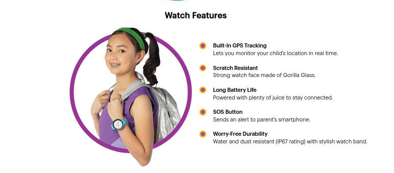 Sprint WatchMeGo ساعة ذكية